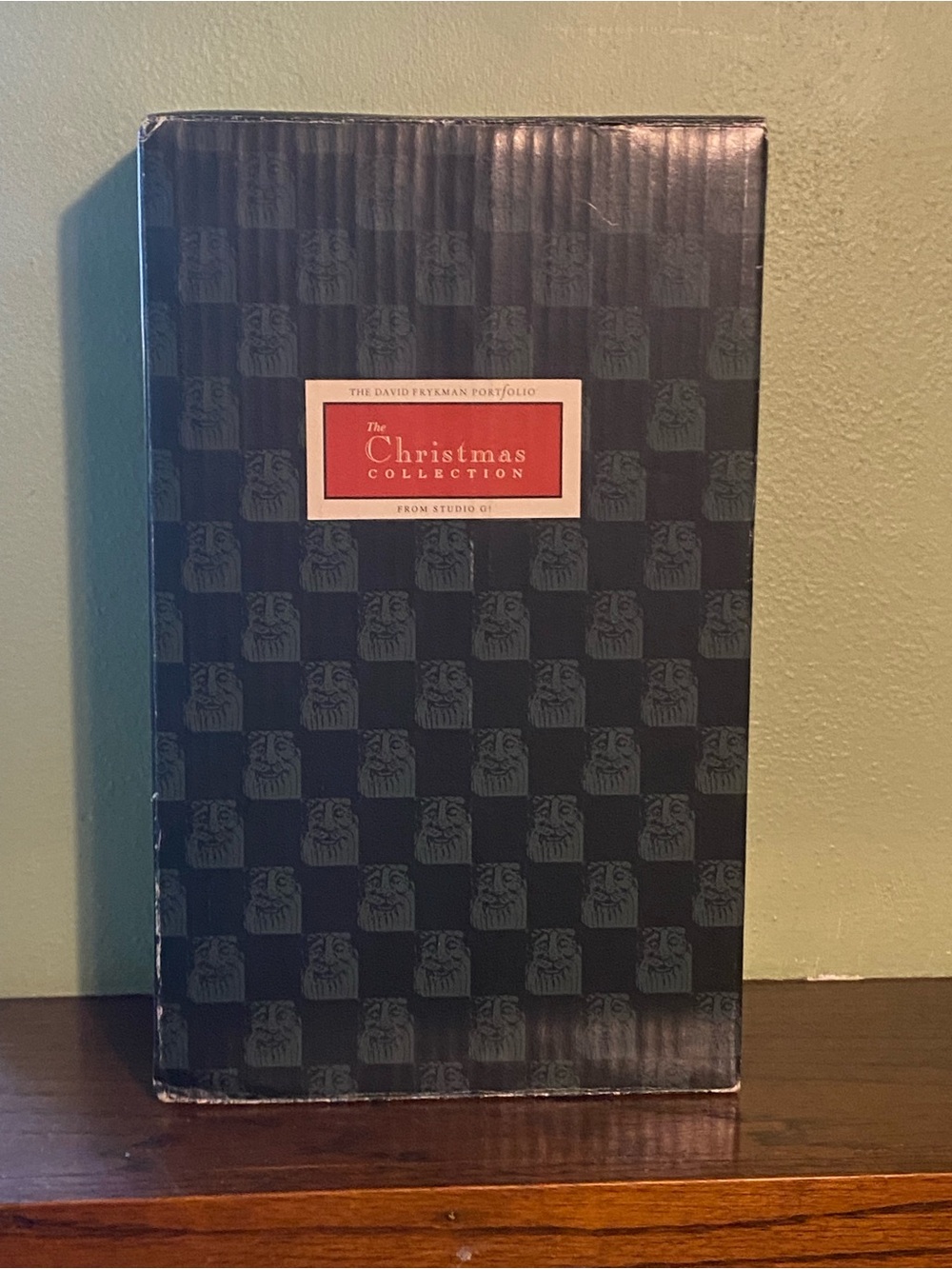 Studio Black Patterned Holiday Gift Box